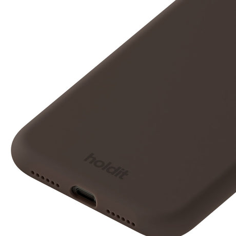 Holdit iPhone 11 Soft Touch Silikone Cover - Chocolate