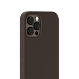 Holdit iPhone 12 / 12 Pro Soft Touch Silikone Cover - Chocolate
