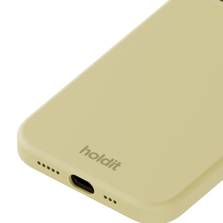 Holdit iPhone 12 / 12 Pro Soft Touch Silikone Cover - Biscotti