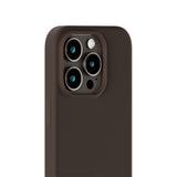 Holdit iPhone 14 Pro Soft Touch Silikone Cover - Chocolate