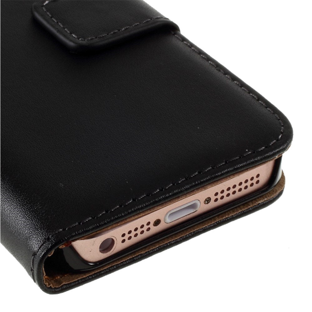 iPhone SE / 5s / 5 EIDERWOOD Flip Cover mn. Pung  - Sort
