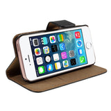 iPhone SE / 5s / 5 EIDERWOOD Flip Cover mn. Pung  - Sort