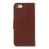 iPhone SE / 5s / 5 EIDERWOOD Flip Cover mn. Pung  - Brun