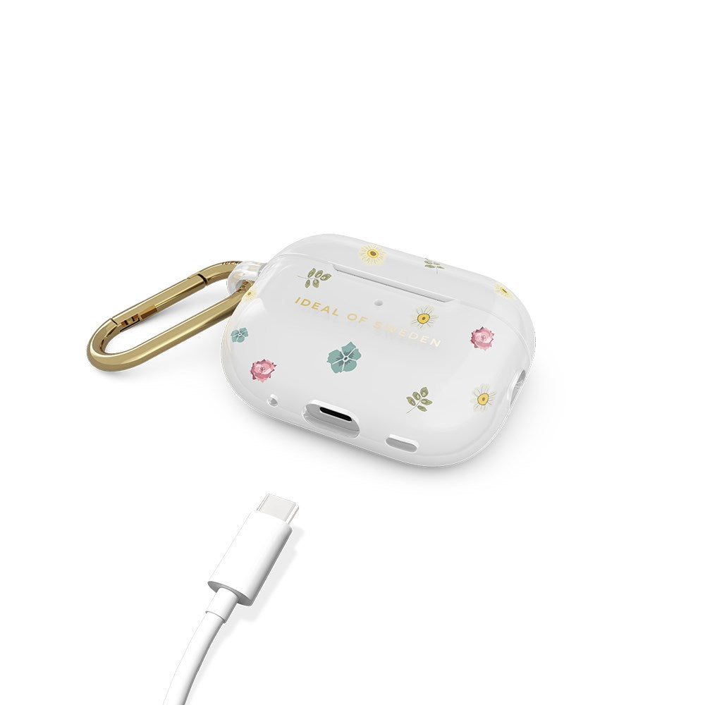 iDeal of Sweden AirPods Pro (1. & 2. Gen.) Clear Case m. Karabinhage - Petite Floral