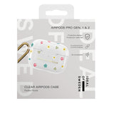 iDeal of Sweden AirPods Pro (1. & 2. Gen.) Clear Case m. Karabinhage - Petite Floral