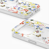 iPhone 15 Pro iDeal Of Sweden Clear Case - Artistic Garden