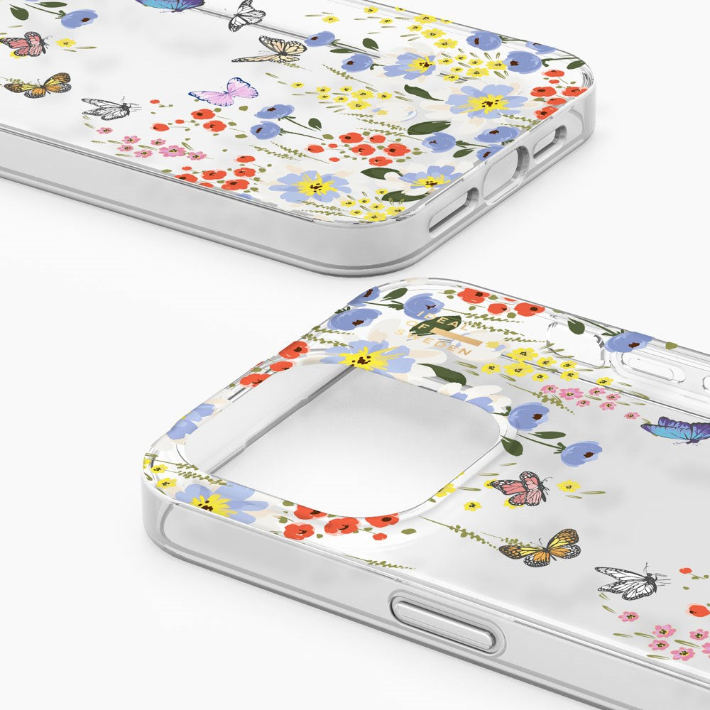 iPhone 15 Pro Max iDeal Of Sweden Clear Case - Artistic Garden