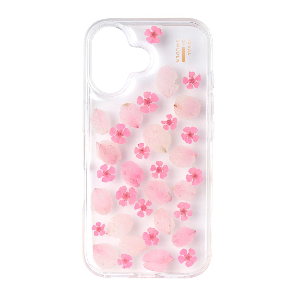 iPhone 16 iDeal Of Sweden Clear Case - Cherry Blossom