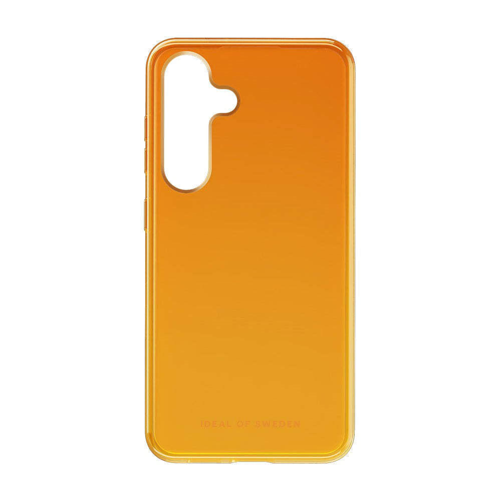 Samsung Galaxy S24 iDeal Of Sweden Clear Case - Orange Spritz