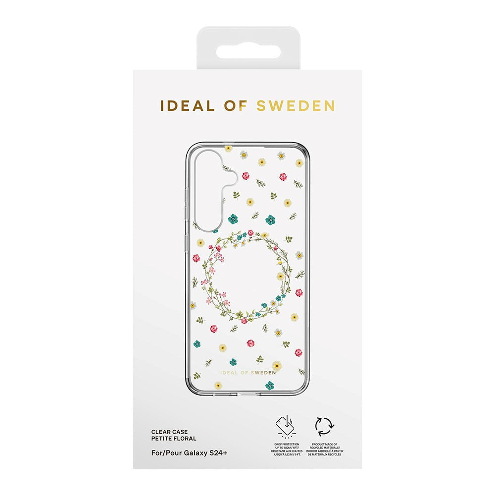 Samsung Galaxy S24+ (Plus) iDeal Of Sweden Clear Case - Petite Floral