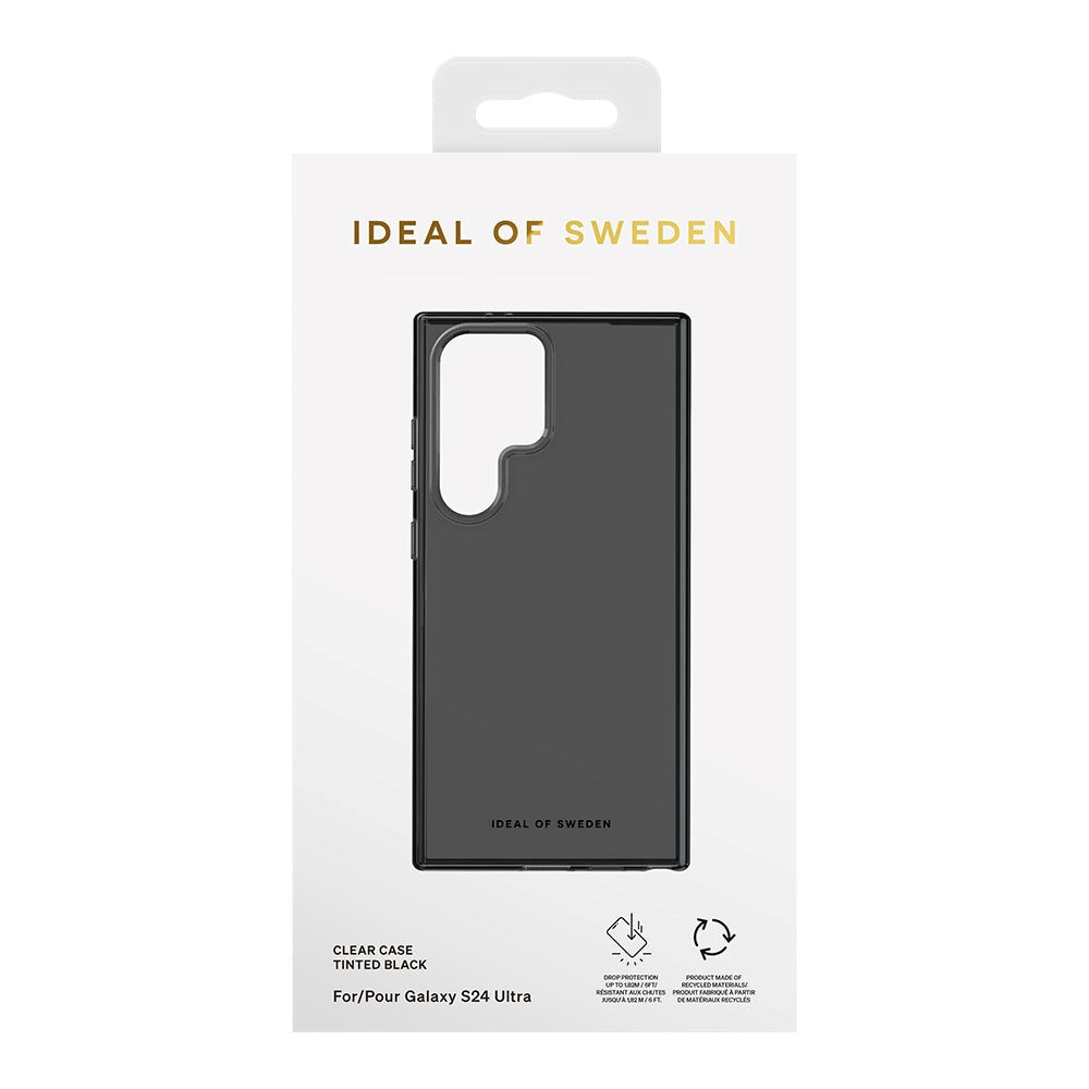 Samsung Galaxy S24 Ultra iDeal Of Sweden Clear Case - Tinted Black