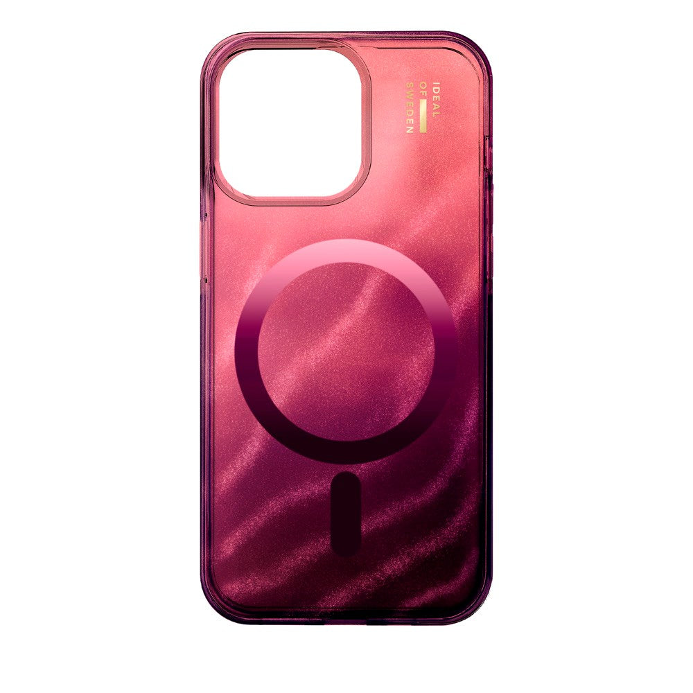 iPhone 14 Pro Max iDeal Of Sweden Clear Cover - MagSafe Kompatibel - Cherry Lacquer
