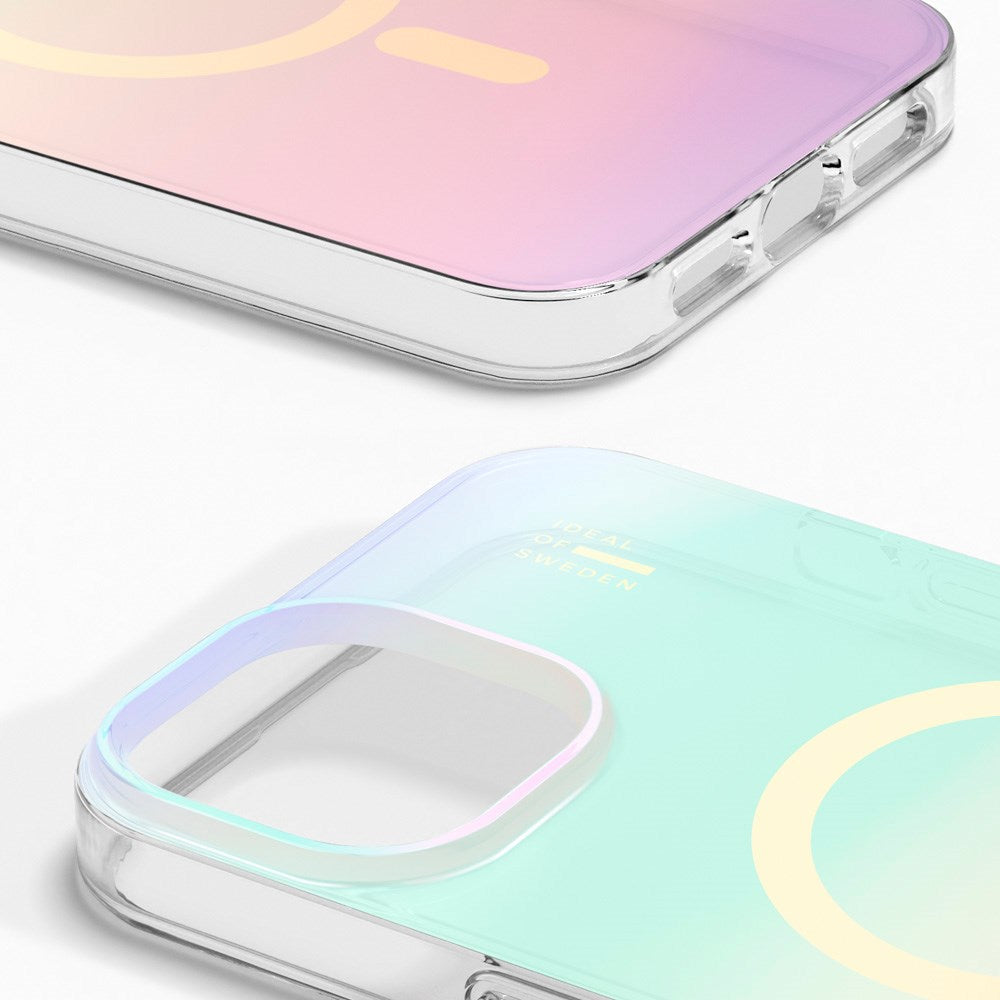 iPhone 15 / 14 / 13 iDeal Of Sweden Clear Case - MagSafe Kompatibel - Shimmer