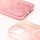 iPhone 16e / 15 / 14 / 13 iDeal Of Sweden Clear Cover - MagSafe Kompatibel - Rose Blush