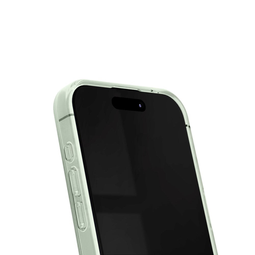 iPhone 17e / 16e / 15 / 14 / 13 iDeal Of Sweden Clear Cover - MagSafe Kompatibel - Sage Green
