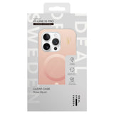 iPhone 15 Pro iDeal Of Sweden Clear Cover - MagSafe Kompatibel - Rose Blush