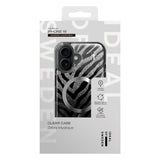 iPhone 16 iDeal Of Sweden Clear Cover - MagSafe Kompatibel - Zebra Mystique
