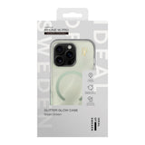 iPhone 16 Pro iDeal Of Sweden Clear Cover - MagSafe Kompatibel - Sage Green