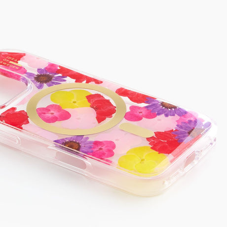 iPhone 16 iDeal Of Sweden Clear Cover - MagSafe Kompatibel - Tropical Floral