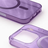 iPhone 16 Pro iDeal Of Sweden Clear Cover - MagSafe Kompatibel - Amethyst Mist