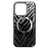 iPhone 16 Pro Max iDeal Of Sweden Clear Cover - MagSafe Kompatibel - Zebra Mystique