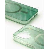 iPhone 17 iDeal Of Sweden Clear Cover - MagSafe Kompatibel - Sage Green