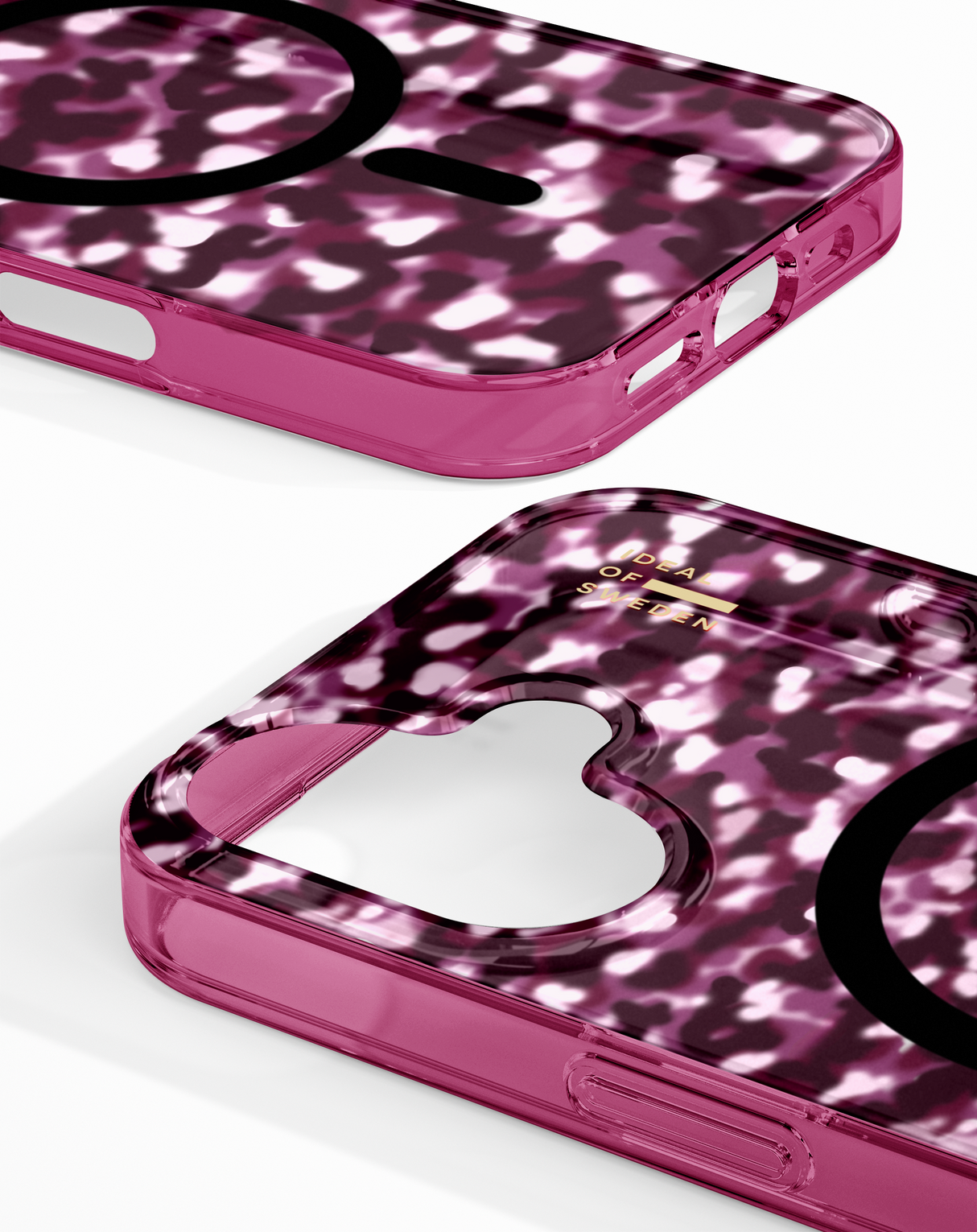 iPhone 17 iDeal Of Sweden Clear Cover - MagSafe Kompatibel - Cherry Crush