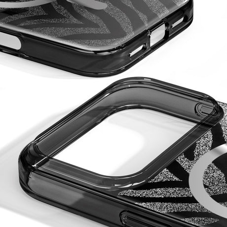iPhone 17 Pro iDeal Of Sweden Clear Cover - MagSafe Kompatibel - Zebra Mystique