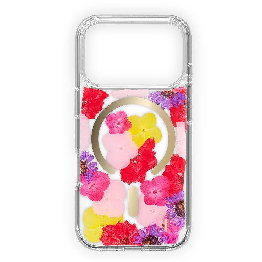 iPhone 17 Pro Max iDeal Of Sweden Clear Cover - MagSafe Kompatibel - Tropical Floral