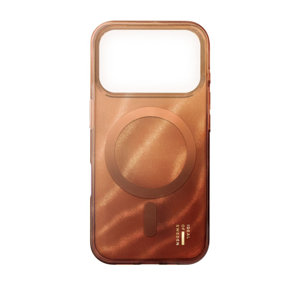 iPhone 18 Pro Max / 17 Pro Max iDeal Of Sweden Clear Cover - MagSafe Kompatibel - Mocha Mousse