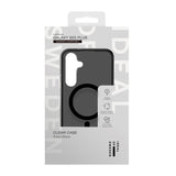 Samsung Galaxy S25+ (Plus) iDeal Of Sweden Clear Case - Trådløs Opladning - Tinted Black