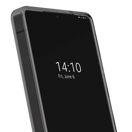 Samsung Galaxy S25 Ultra iDeal Of Sweden Clear Case - Trådløs Opladning - Tinted Black