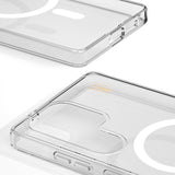 Samsung Galaxy S25 Ultra iDeal Of Sweden Clear Case - Trådløs Opladning - Clear