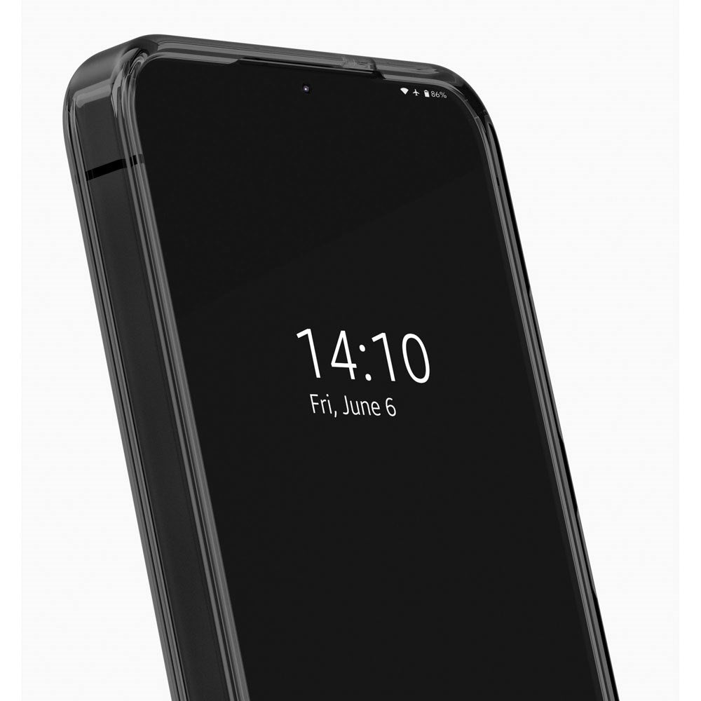 Samsung Galaxy S26+ (Plus) iDeal Of Sweden Clear Cover - Trådløs Opladning - Tinted Black