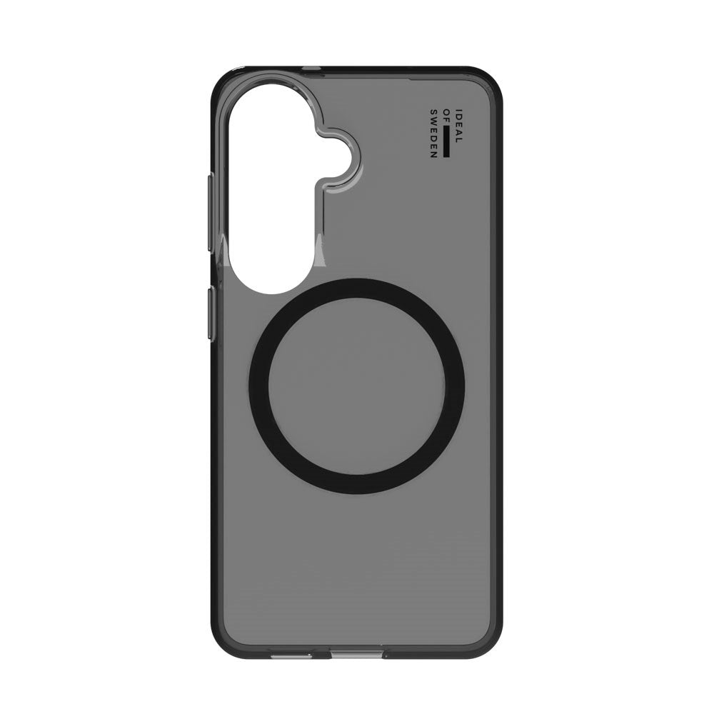 Samsung Galaxy S26 iDeal Of Sweden Clear Cover - Trådløs Opladning - Tinted Black