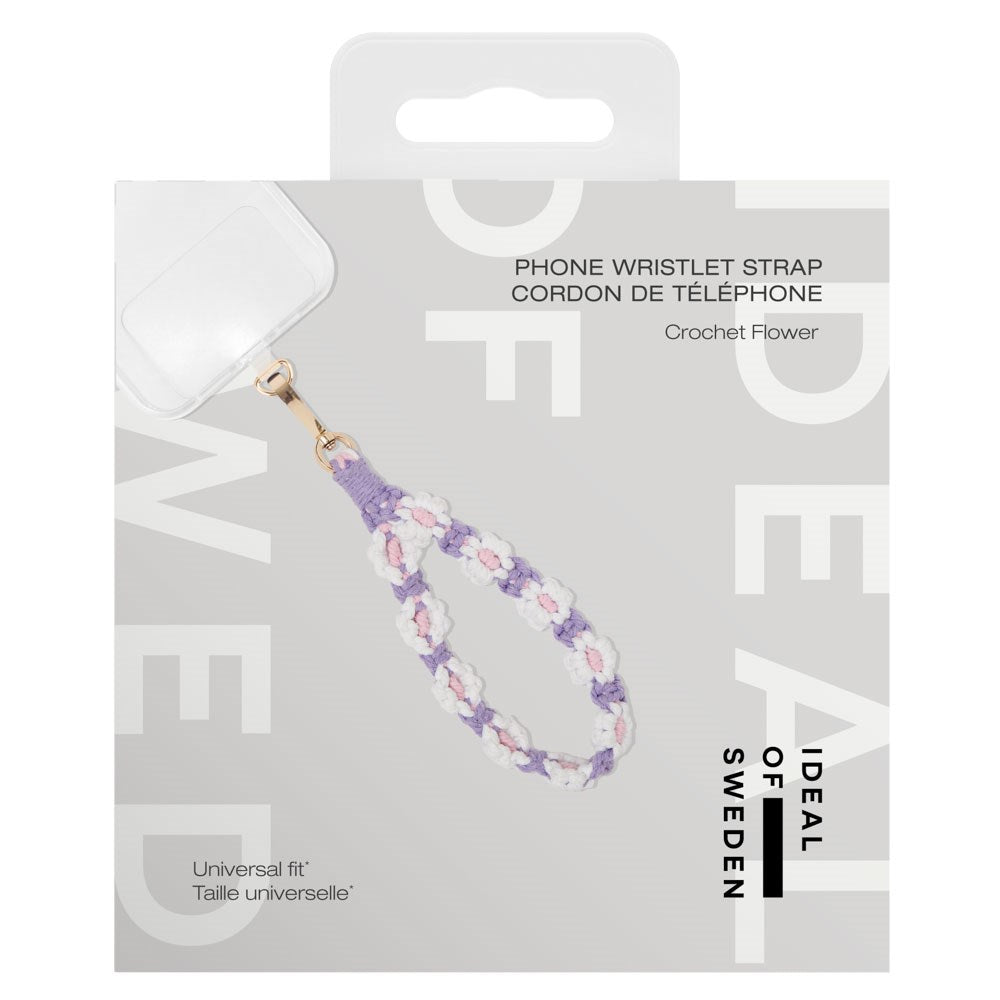 iDeal of Sweden Cord Universal Håndledsrem - Lilla Blomster