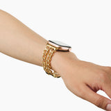 Apple Watch (42/44/SE/45/46/49mm) iDeal of Sweden Metalrem - Chain Gold
