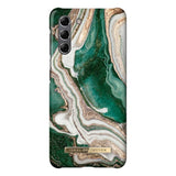 iDeal Of Sweden Samsung Galaxy S21 Fashion Case Golden Jade Marble - (DEMO)