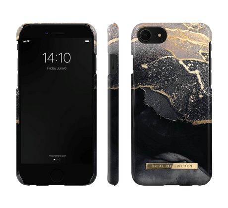 iDeal Of Sweden iPhone SE (2022 / 2020) / 8 / 7 Fashion Case Golden Twilight Marble