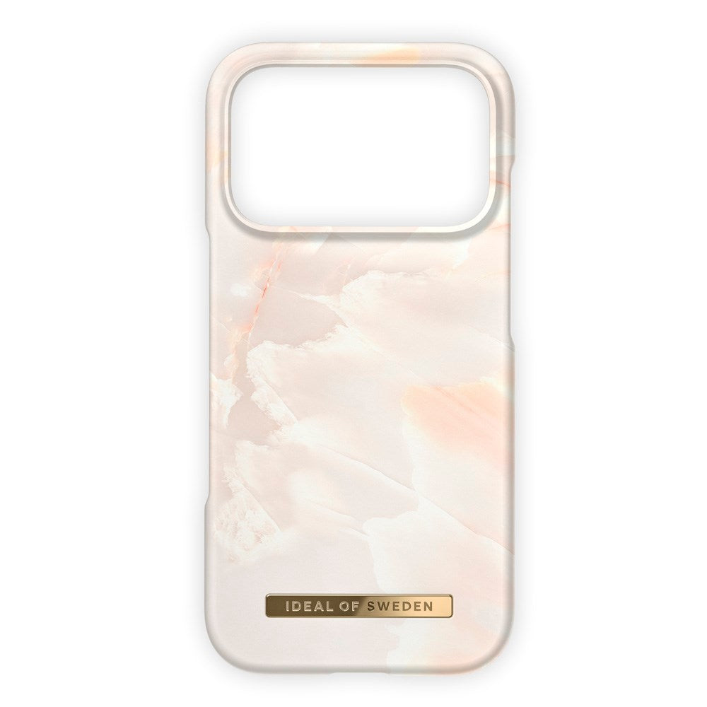 iPhone 17 Pro iDeal Of Sweden Fashion Cover - MagSafe Kompatibel - Rose Pearl Marble