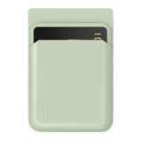 Magnetisk Kortholder fra iDeal Of Sweden  - MagSafe Kompatibel - Sage Green
