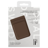 Magnetisk Kortholder fra iDeal Of Sweden  - MagSafe Kompatibel - Mocha Mousse