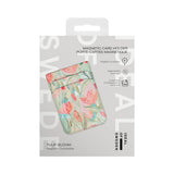 Magnetisk Kortholder fra iDeal Of Sweden  - MagSafe Kompatibel - Tulip Bloom