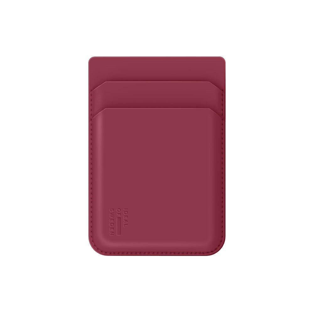 Magnetisk Kortholder fra iDeal Of Sweden  - MagSafe Kompatibel - Fine Wine