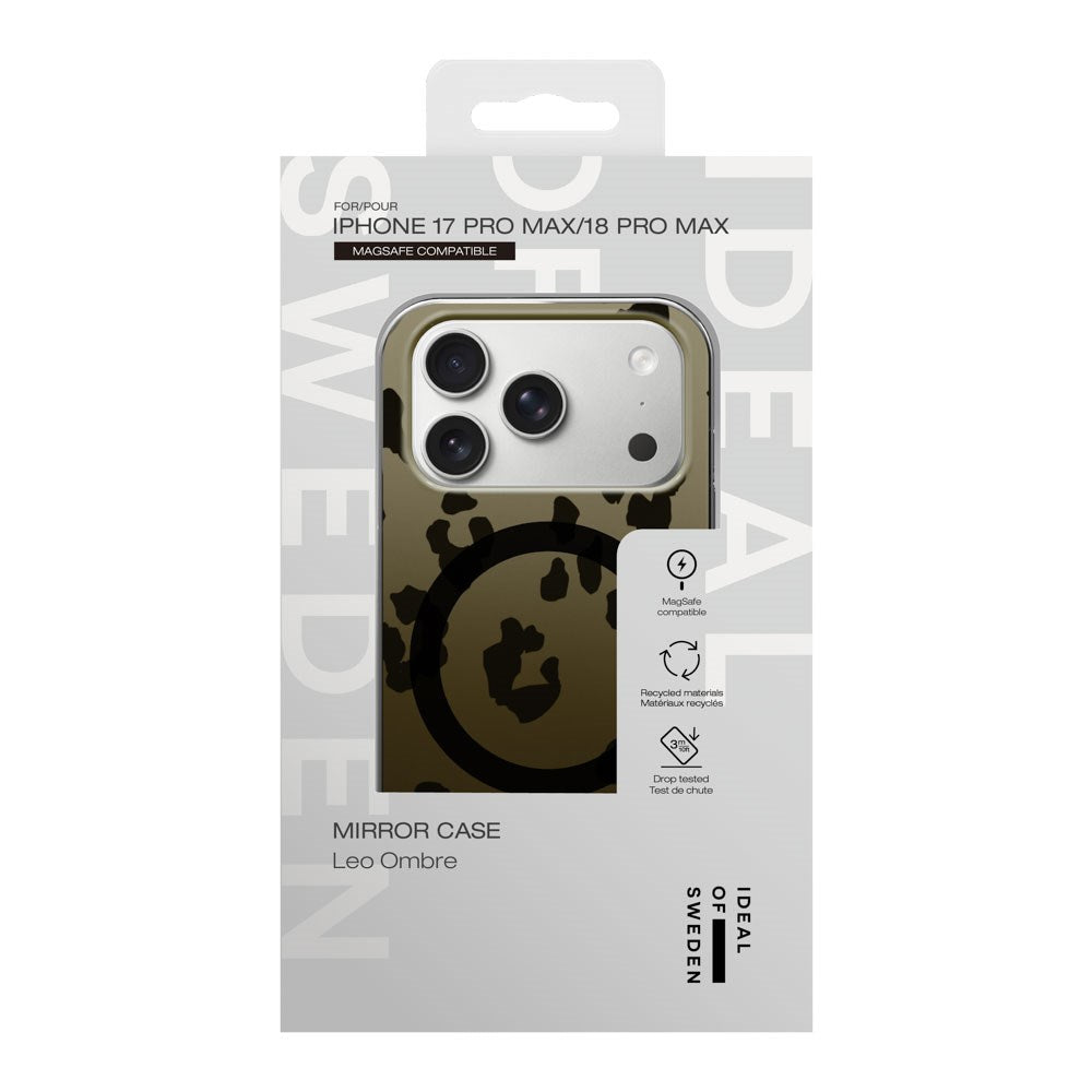 iPhone 18 Pro Max / 17 Pro Max iDeal Of Sweden Mirror Cover - MagSafe Kompatibel - Leo Ombre