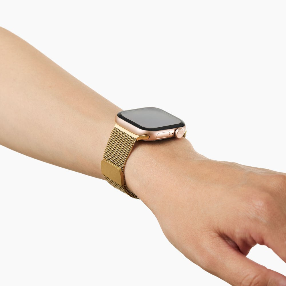Apple Watch (438/40/SE/41/42mm) iDeal of Sweden Metalrem - Metalic Gold