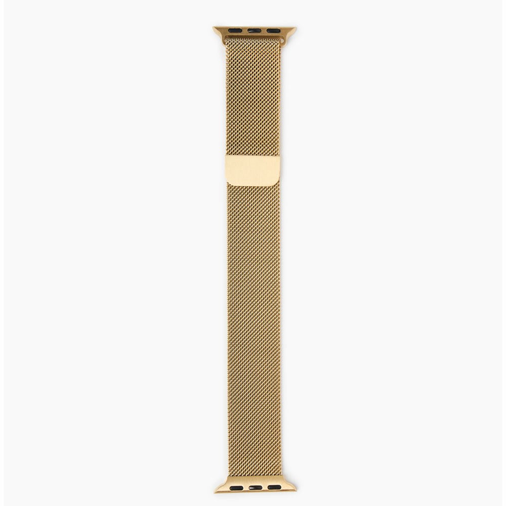 Apple Watch (438/40/SE/41/42mm) iDeal of Sweden Metalrem - Metalic Gold
