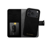iPhone 17 Pro iDeal Of Sweden Magnet Wallet+ Flip Cover - MagSafe Kompatibel - Black