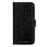 iPhone 18 Pro / 17 Pro iDeal Of Sweden Magnet Wallet+ Flip Cover - MagSafe Kompatibel - Black Croco
