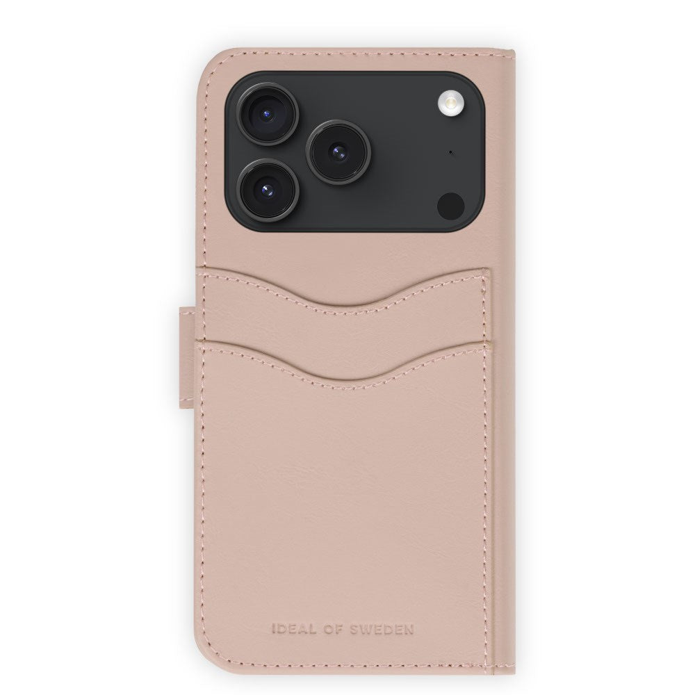 iPhone 18 Pro / 17 Pro iDeal Of Sweden Magnet Wallet+ Flip Cover - MagSafe Kompatibel - Pink